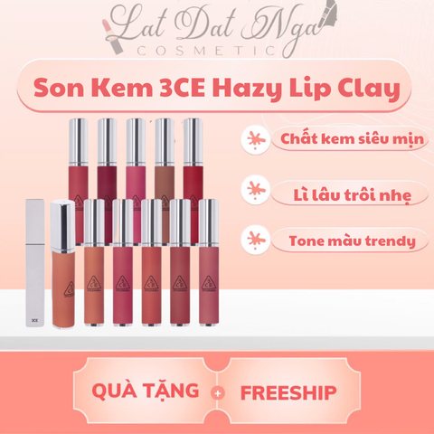 Son Kem 3CE Hazy Lip Clay