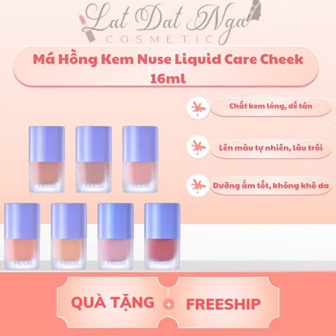 Má Hồng Kem Nuse Liquid Care Cheek 16ml