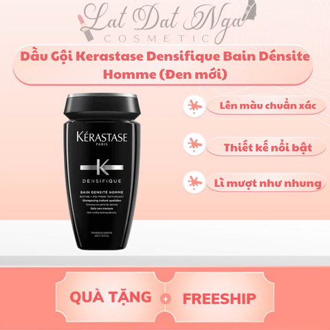 Dầu Gội Kerastase Densifique Bain Dénsite Homme (Đen mới)
