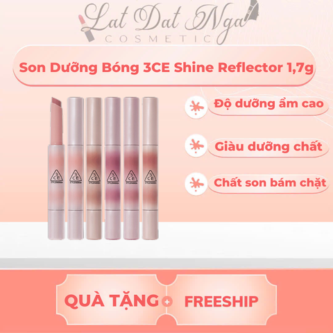 Son Dưỡng Bóng 3CE Shine Reflector 1,7g