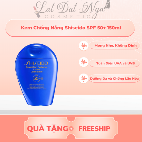 Kem Chống Nắng Shiseido SPF 50+ 150ml