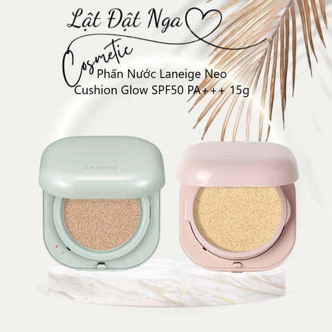 Phấn Nước Laneige Neo Cushion Glow SPF50 PA+++ 15g (Màu Hồng)