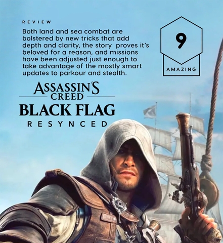 Assassin's Creed Black Flag Resynced Được IGN Chấm 9 Điểm - Ubisoft Sẽ Được Hồi Sinh?