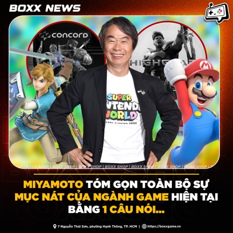 Miyamoto Tóm Gọn Sự Mục Nát Của Ngành Game Hiện Tại!