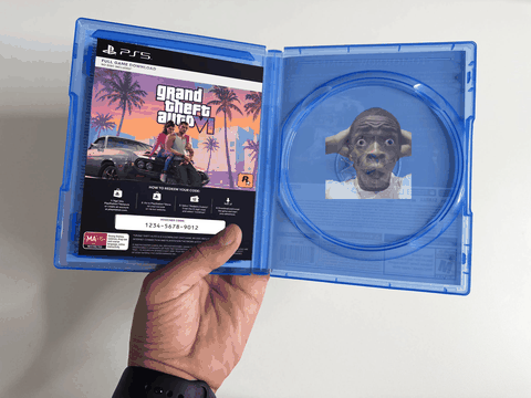 Đĩa Vật Lý GTA 6 Chỉ Có Mã Code Mà Không Có Đĩa Game?