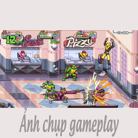 Băng Game Teenage Mutant Ninja Turtles: Shredder's Revenge ( Game Ninja Rùa ) Nintendo Switch