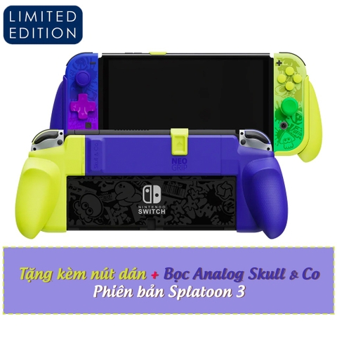 Case bảo vệ cho Nintendo Switch OLED, V1, V2 chính hãng Skull & Co NeoGrip & MaxCarry Case