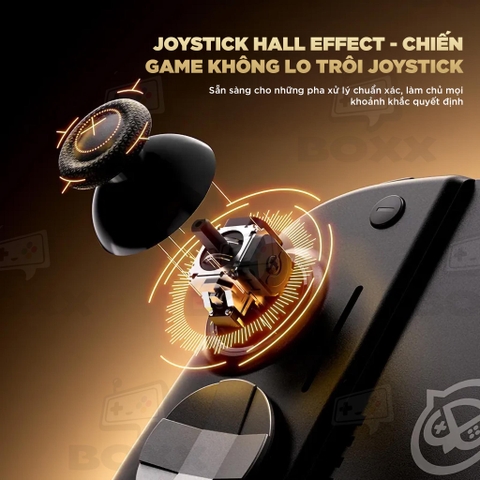 tay cầm Switch 2 NYXI Hyperion 3 RGB lighting