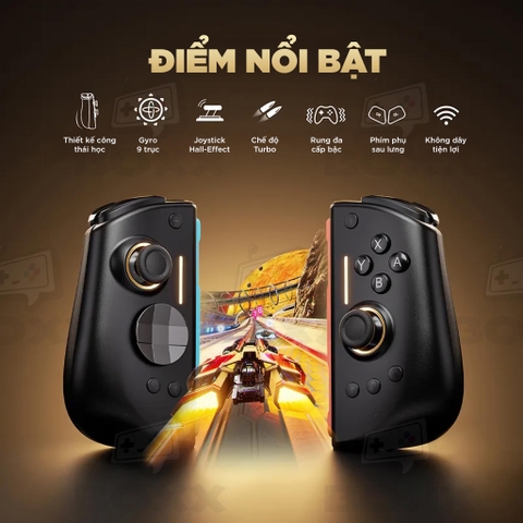 tay cầm NYXI Hyperion 3 dock mode mid bridge