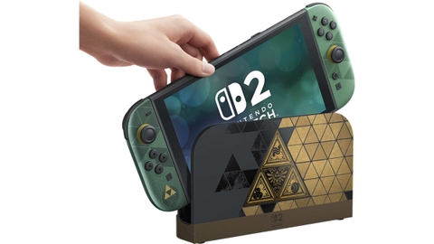 Grip tay cầm Joy-Con Nintendo Switch 2 The Legend of Zelda 40th Anniversary Edition