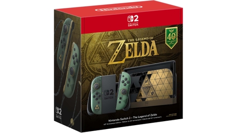 Hộp đựng máy Nintendo Switch 2 The Legend of Zelda 40th Anniversary Edition