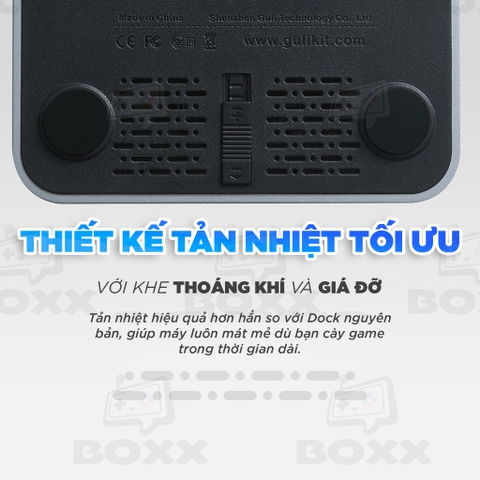 Dock GuliKit hỗ trợ HDMI 4K 60Hz HDR và ALLM
