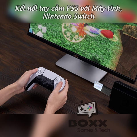 USB Bluetooth cho tay cầm Xbox, PS4, PS5, Pro Controller chính hãng Dobe