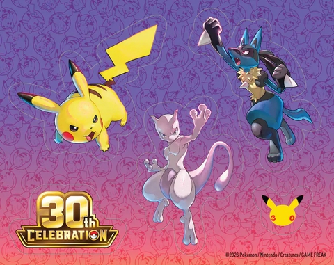 t sau bao bì mặmon TCG 30th Celebration Tech Sticker Collection –Pokét sau bao bì mặmon TCG 30th Celebration Tech Sticker Collection –Poké