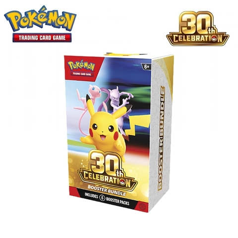 Pokemon TCG: 30th Celebration Booster Bundle