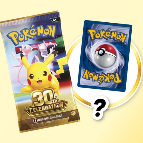 p Binder Collectionmon TCG 30th Celebration trong hộp Binder Collection5 booster pack Pokémon TCG 30th Celebration trong hộ5 booster pack Poké