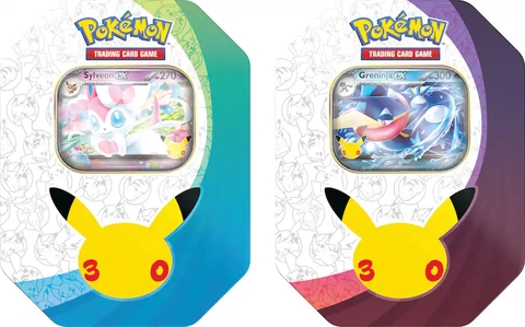 Pokemon TCG: 30th Celebration Ex Tin