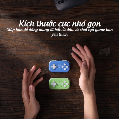 Tay Cầm Chơi Game Bluetooth 8BitDo Micro cho Nintendo Switch