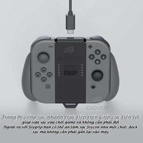 Tay Cầm Hand Grip cho Nintendo Switch, Nintendo Switch Oled chính hãng Skull & Co