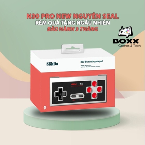 Tay cầm chơi game Bluetooth 8Bitdo Pro 2 cho Nintendo Switch, Windows, Mac, Điện thoại