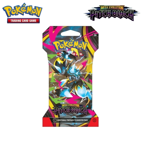 Pokemon TCG: Mega Evolution - Pitch Black Sleeved Booster Pack
