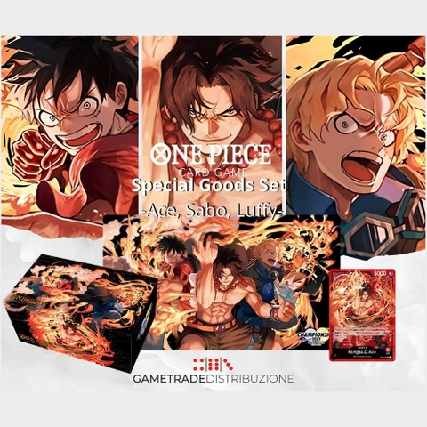 Phụ kiện card game One Piece Ace Sabo Luffy Limited Edition