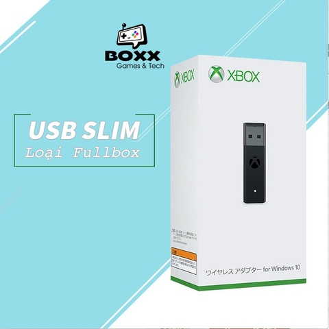 USB Wireless receiver Slim cho tay cầm xbox one S/xbox series X, USB xbox series X