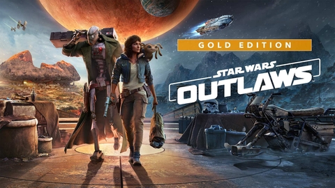 Đĩa game PS5 Star Wars Outlaws hỗ trợ đồ họa thế hệ mới.