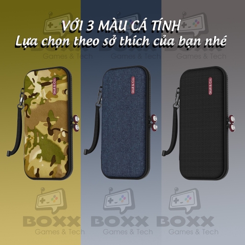 Túi đựng Skull & Co EDC Case cho máy Nintendo Switch Oled, Nintendo Switch V1, V2