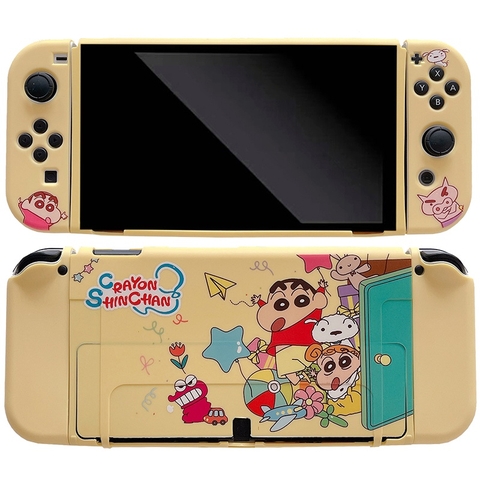 Case trong suốt cho Nintendo Switch V2, Ốp nhựa cứng trong suốt cho Nintendo Switch V2