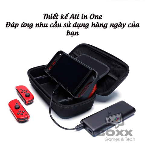 Túi đựng Skull & Co Maxcarry Case cho máy Nintendo Switch Oled, Nintendo Switch V1, V2