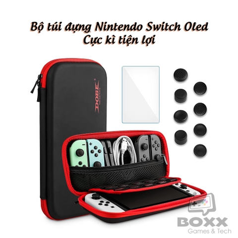 Túi đựng máy nintendo switch oled, Bao đựng chống sốc cho nintendo switch oled