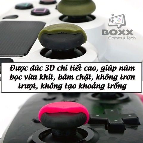 Núm bọc Analog cho tay cầm PS4, PS5 bộ 6 nút chính hãng Skull & Co