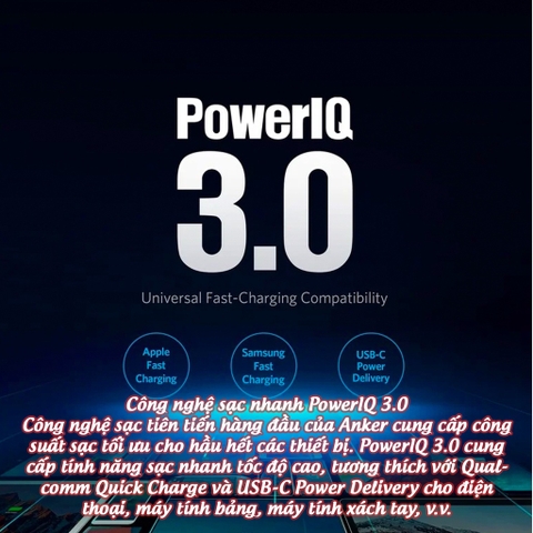Sạc Anker PowerPort III mini 30w A2615