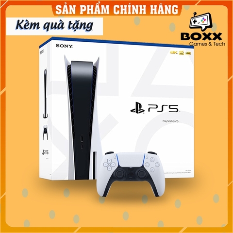 Máy PS5, Máy Playstation 5 bản Standard kèm quà tặng