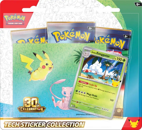 nnh diệ chí bao bìmon TCG 30th Celebration Tech Sticker Collection –nPokénh diệ chí bao bìmon TCG 30th Celebration Tech Sticker Collection –Poké