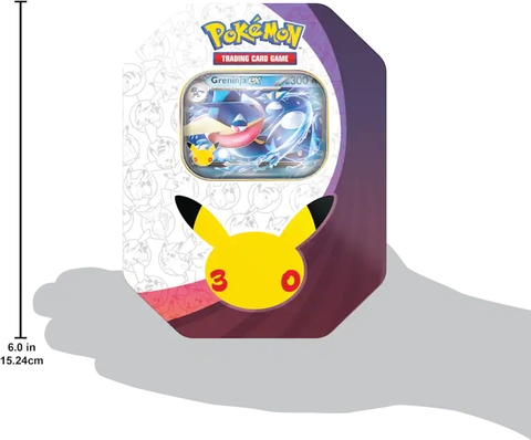 Pokemon TCG: 30th Celebration Ex Tin