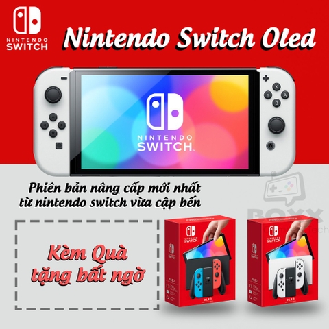 Máy game Nintendo Switch OLED Kèm quà tặng