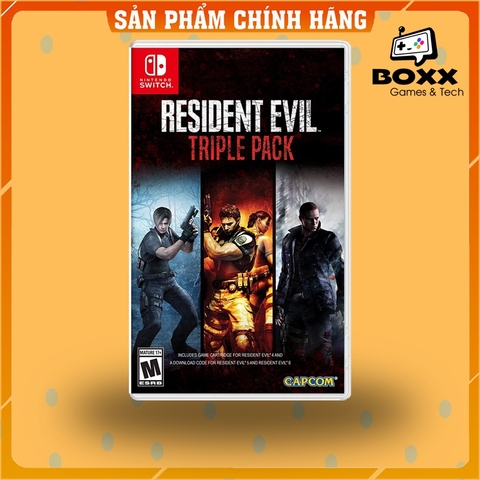 Băng Game Resident Evil Triple Pack Nintendo Switch
