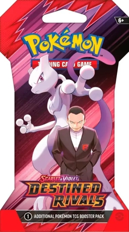 Scarlet Violet Destined Rivals booster pack artwork Pokemon đẹp