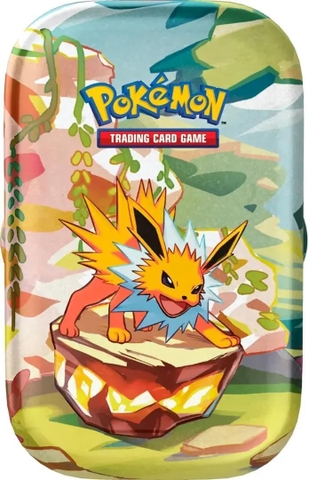 Prismatic Evolutions Mini Tin Pokémon English.