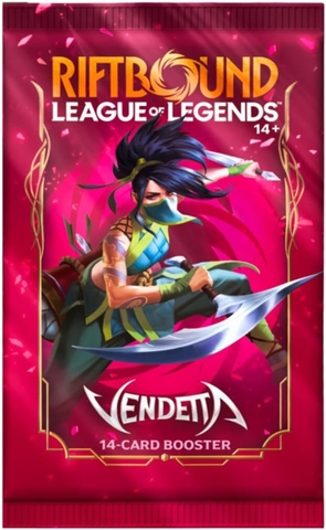 Riftbound TCG Vendetta Booster Pack chi tiết