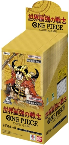 Hộp One Piece Card Game OP-17 Japanese Edition nguyên seal