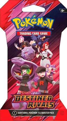 Pokemon TCG Destined Rivals booster pack 10 lá bài + energy