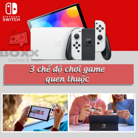 Máy game Nintendo Switch OLED Kèm quà tặng