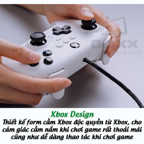 Tay cầm chơi game 8BitDo Ultimate Wired Controller cho Laptop, PC, Xbox