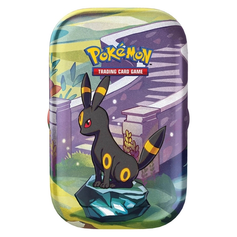 Pokemon Mini Tin Scarlet & Violet Prismatic Evolutions.