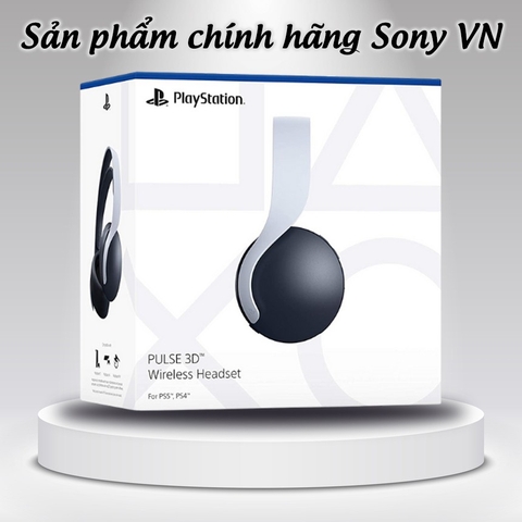 Tai nghe PS5 Pulse 3D Wireless Headset hàng chính hãng bảo hành 12 tháng