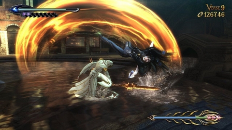 Bayonetta 2 boss fight hoành tráng Switch