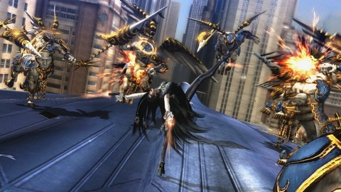 Bayonetta 2 boss fight hoành tráng Switch